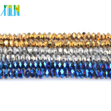 # 5040 Nouveau cristal à facettes Rondelle verre 8mm perles U choisir couleurs
